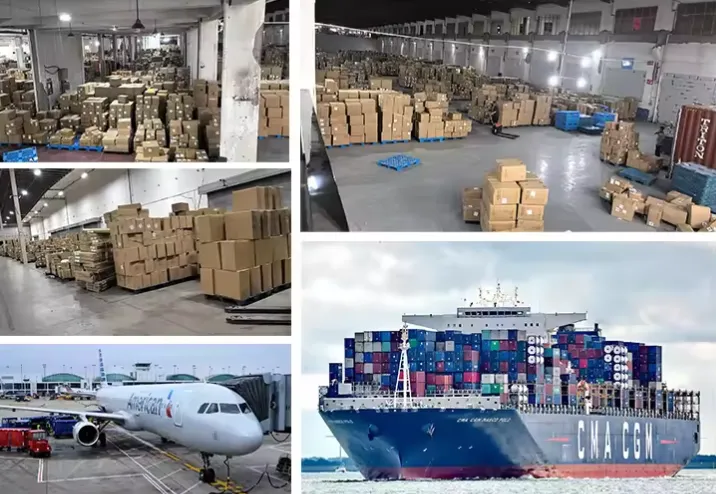 Opzioni logistiche e di spedizione dopo l'approvvigionamento di vestiti dalla Cina